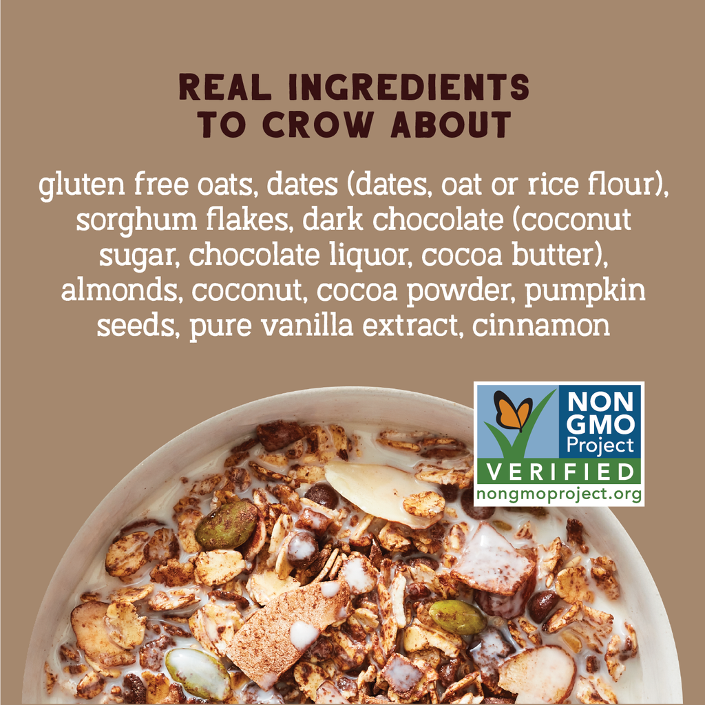 Early Riser Dark Chocolate Muesli, 12oz
