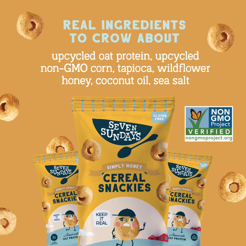 Simply Honey Cereal Snackies 6oz
