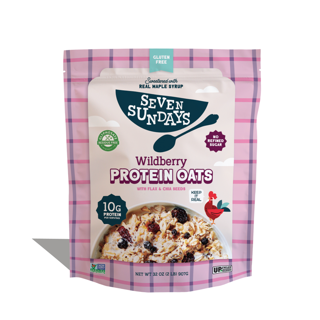 Wildberry Protein Oats, 32oz