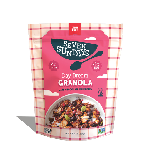Day Dream Chocolate Raspberry Grain-Free Granola, 8oz