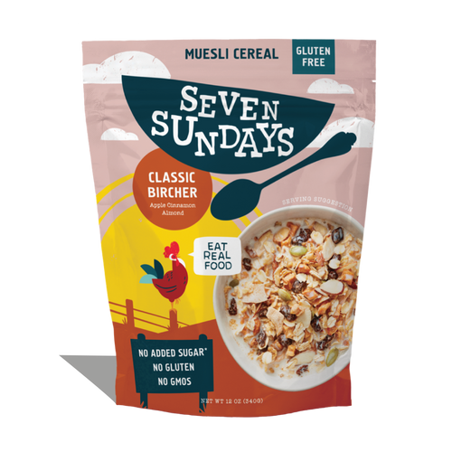 Classic Bircher Apple Cinnamon Muesli, 12oz