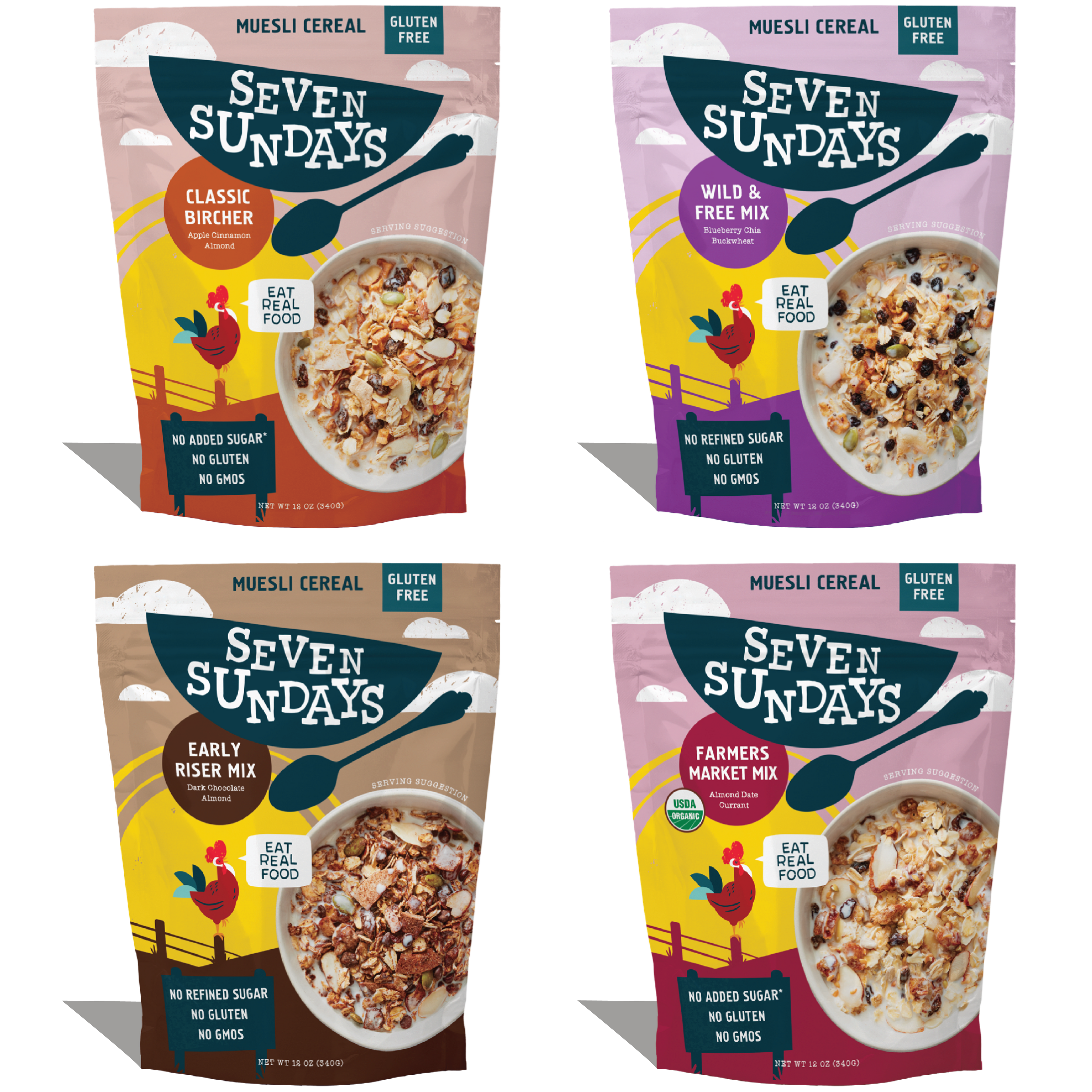 Muesli Variety Pack, 12oz