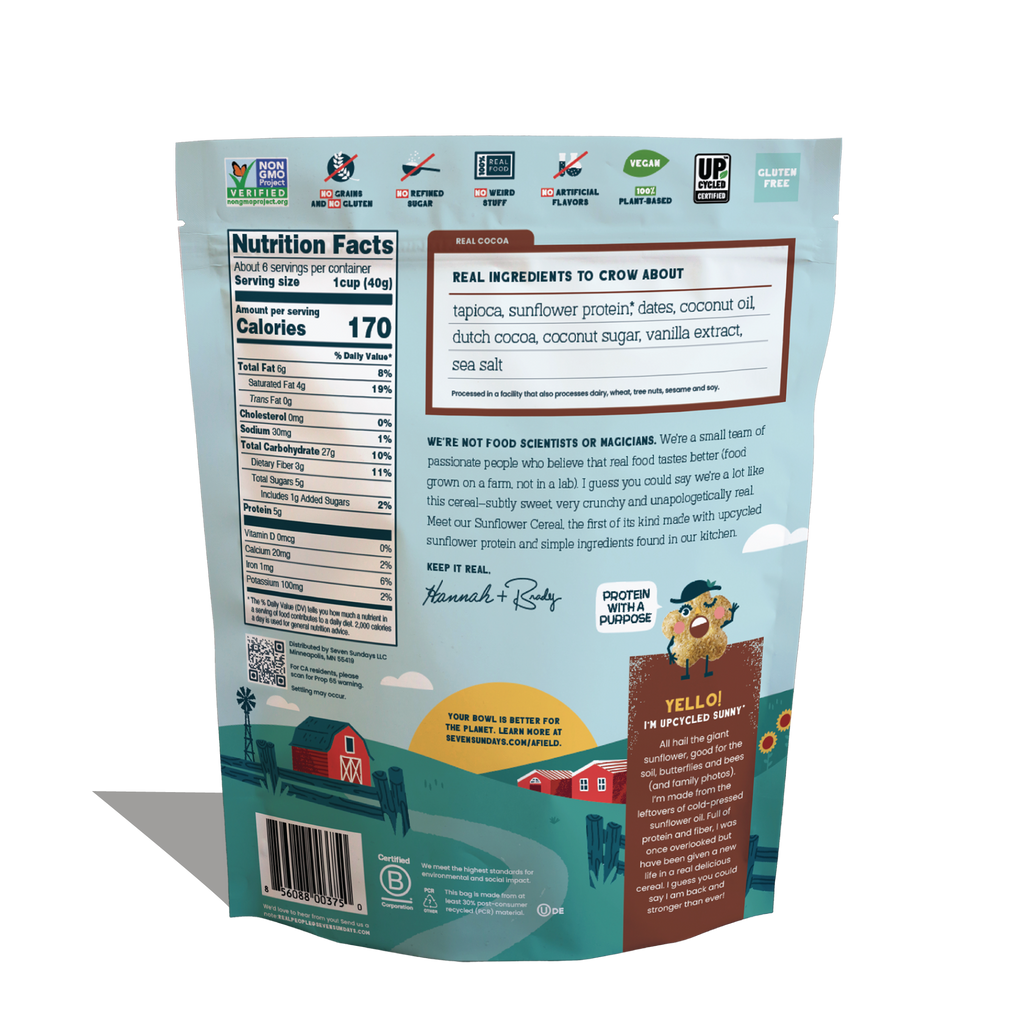 Real Cocoa Sunflower Cereal